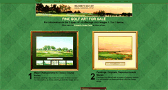 Desktop Screenshot of golfart.org